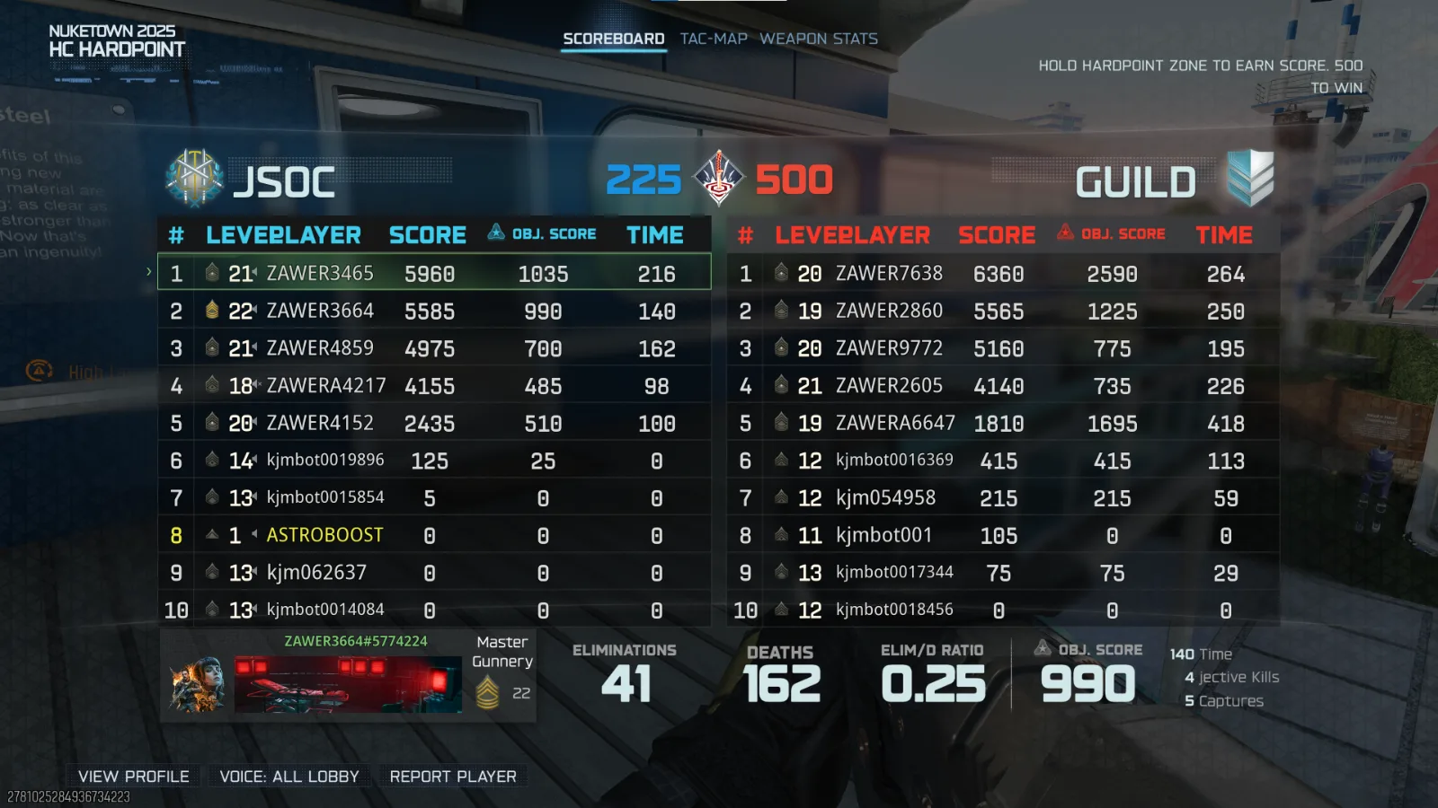 MW4 BOT LOBBY